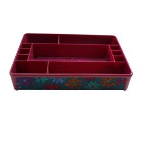 Sassaby Organizer Tray w/ Lid 77612 Floral 77612